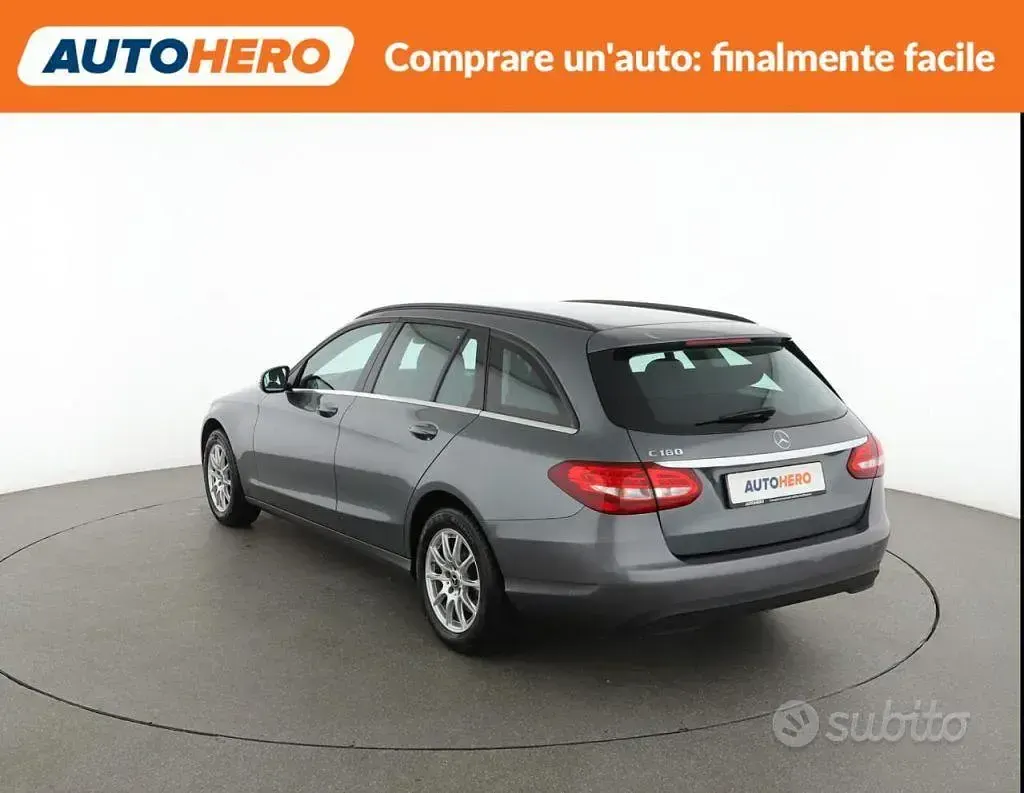 Usata Mercedes C180 156 CV (114 kW) 2017 Grigio Station wagon