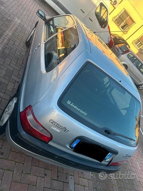 Usata Citroën Saxo 2001 Grigio Utilitaria