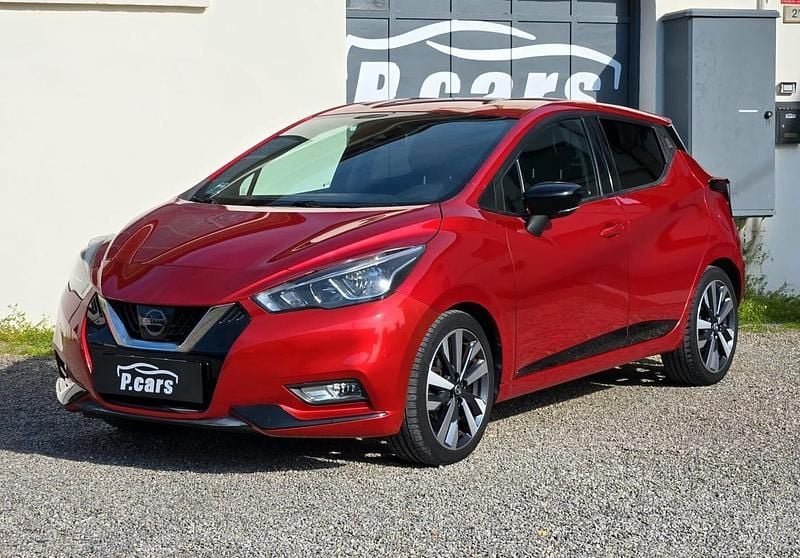Usata Nissan Micra N-Connecta 89 CV (65 kW) 2017 Rosso Utilitaria
