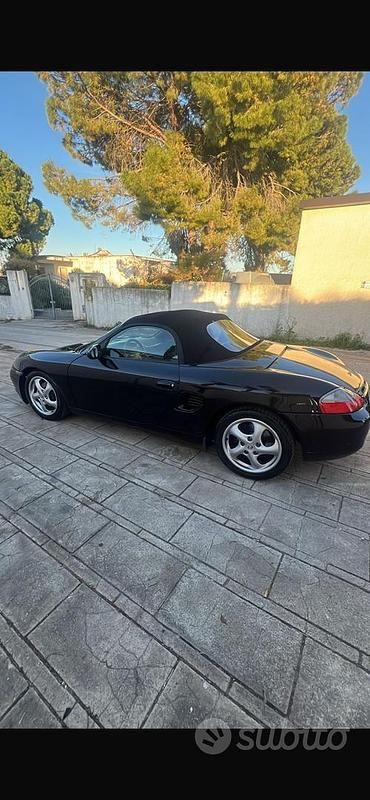 Usata Porsche Boxster 204 CV (150 kW) 1998 Nero Cabrio