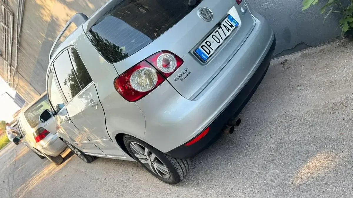 Usata VW Golf Plus 102 CV (75 kW) 2008 Grigio Monovolume