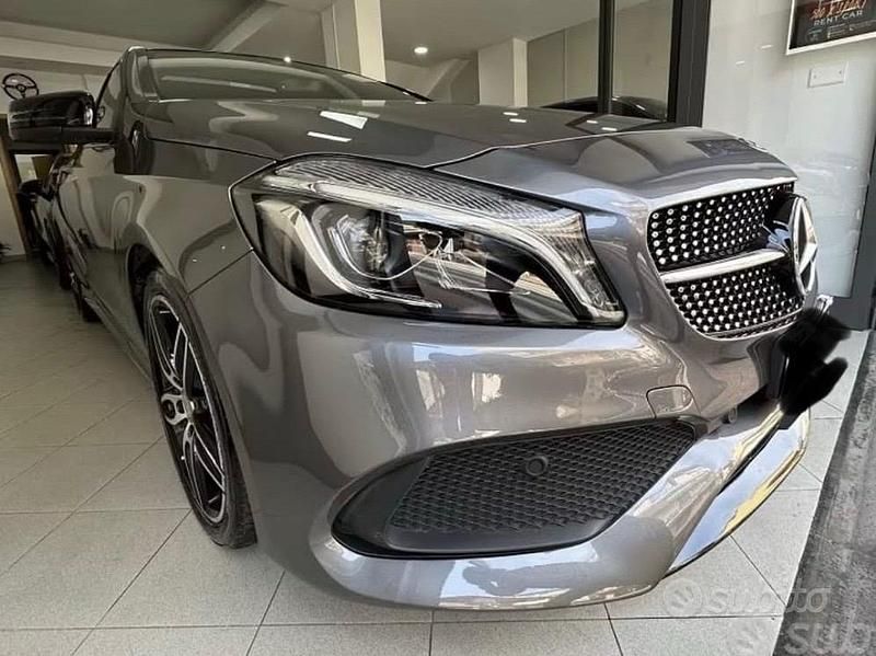 Usata Mercedes A200 Premium 136 CV (100 kW) 2016 Grigio Berlina