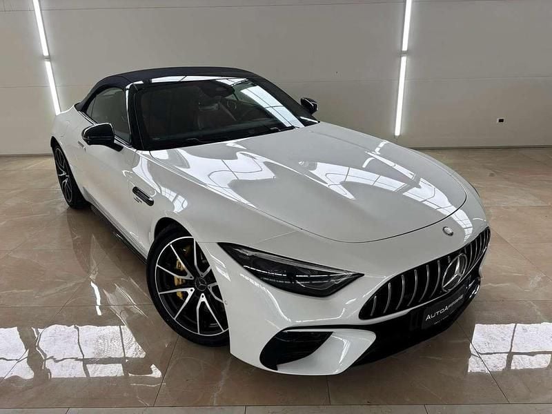 Usata Mercedes SL43 AMG Premium Plus 381 CV (280 kW) 2023 Bianco Cabrio