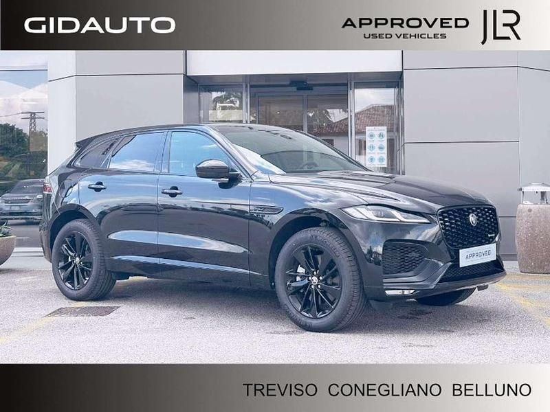 Santorini black Usata 2025 Jaguar F-Pace R-Dynamic SUV | 63.900 € (Cara) - Immagine 1/4