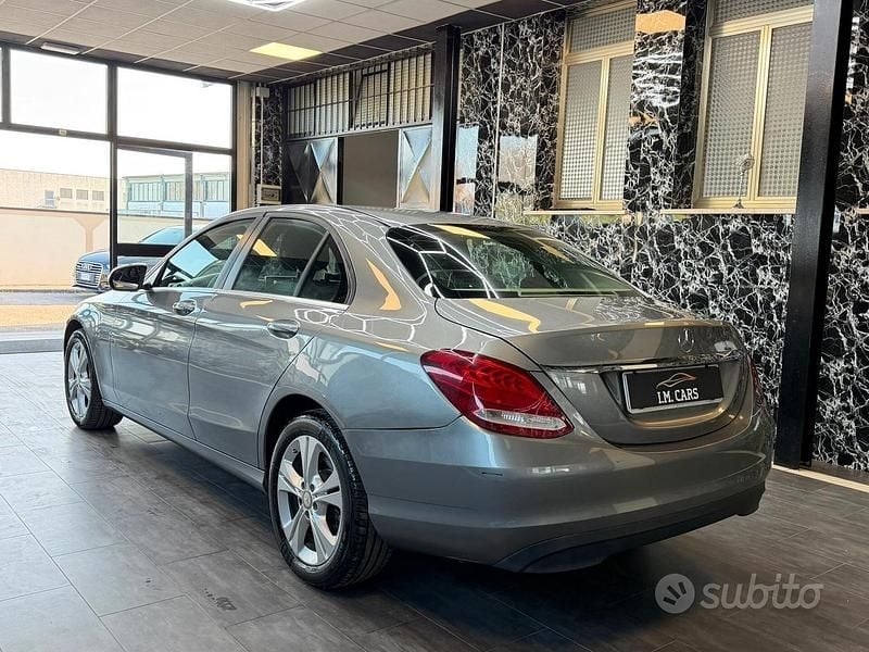 Usata Mercedes C220 Executive 170 CV (125 kW) 2014 Grigio Berlina