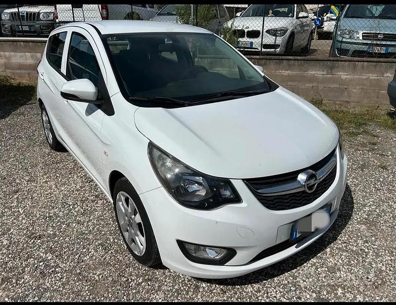 Usata Opel Karl 75 CV (55 kW) 2016 Bianco Utilitaria