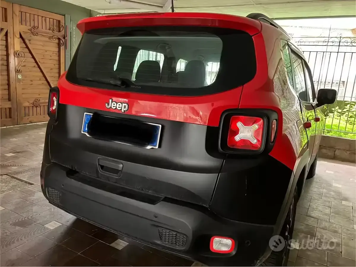 Usata Jeep Renegade 120 CV (88 kW) 2019 Rosso SUV