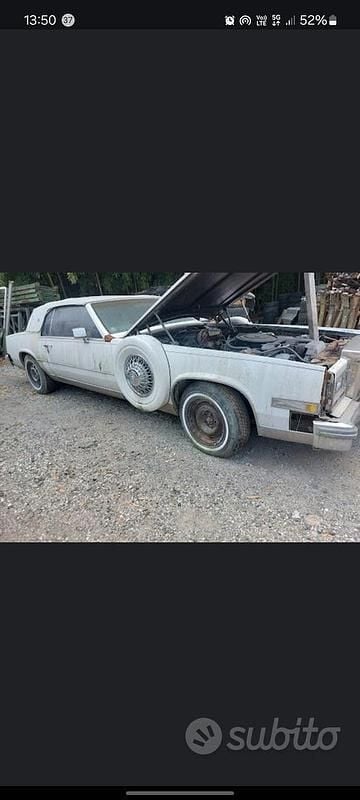 Usata Cadillac Eldorado 1970 Bianco Coupé