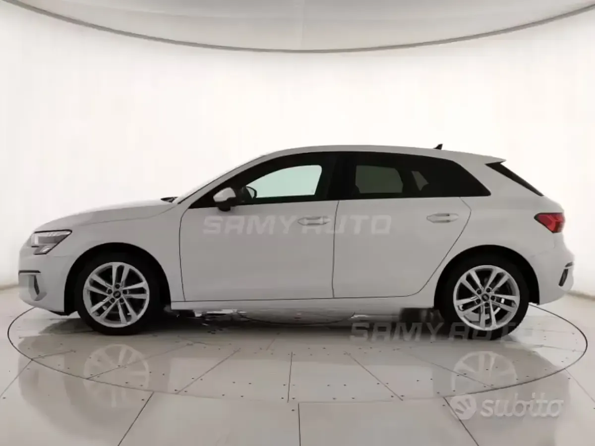 Usata Audi A3 Advanced 150 CV (110 kW) 2023 Bianco Berlina