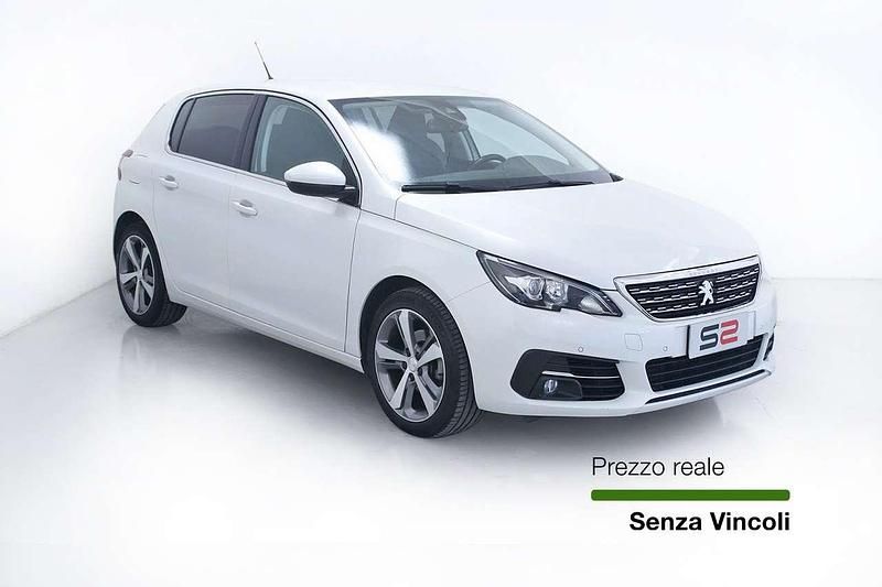 Usata Peugeot 308 Allure 131 CV (96 kW) 2020 Bianco Utilitaria
