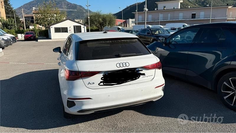 Usata Audi A3 Ambiente 131 CV (96 kW) 2021 Bianco Berlina