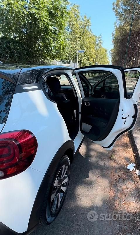 Usata Citroën C3 110 CV (80 kW) 2021 Bianco Utilitaria
