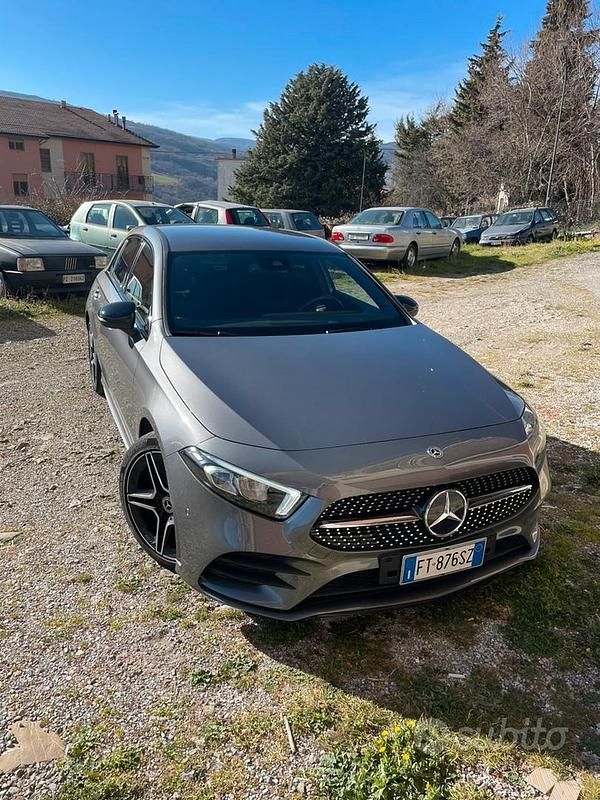 Usata Mercedes A200 Premium 150 CV (110 kW) 2019 Grigio Berlina