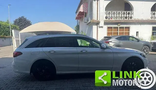 Usata Mercedes C220 Premium 170 CV (125 kW) 2015 Bianco Station wagon