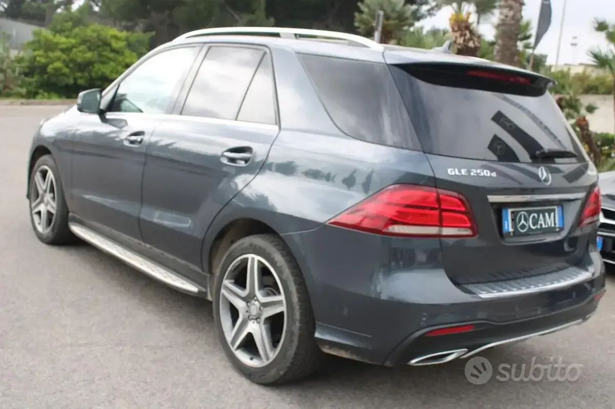 Usata Mercedes GLE250 Premium 204 CV (150 kW) 2016 Grigio SUV