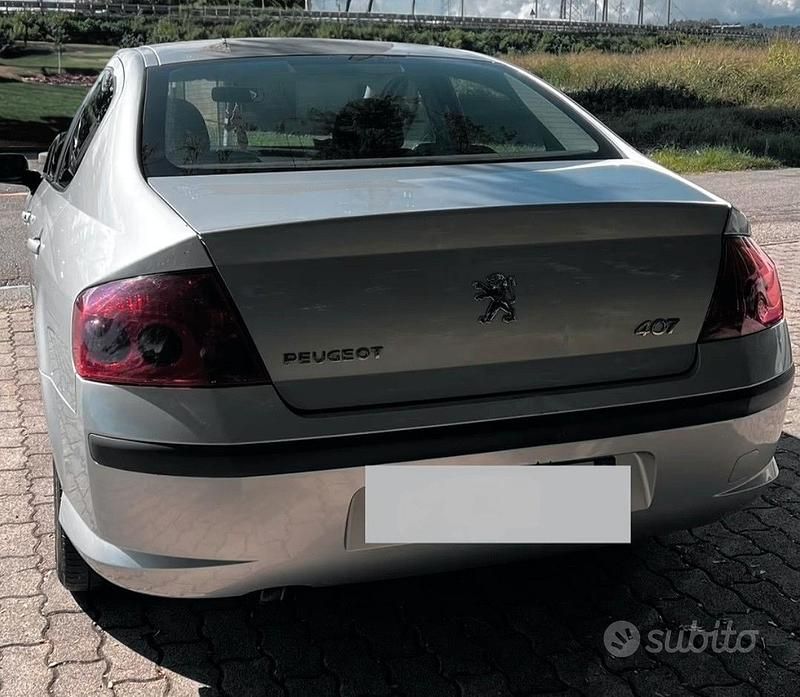 Usata Peugeot 407 116 CV (85 kW) 2004 Grigio Berlina