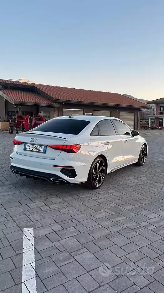 Usata Audi A3 S-Line 116 CV (85 kW) 2025 Bianco Berlina