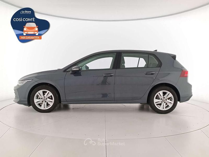 Usata VW Golf VIII Life 116 CV (85 kW) 2025 Dolphin grey metallizzato Berlina
