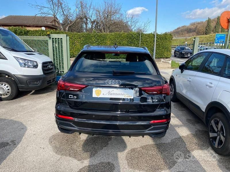 Usata Audi Q3 S-Line 150 CV (110 kW) 2022 Nero metallizzato SUV