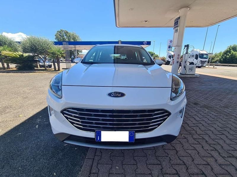 Bianco Usata 2021 Ford Kuga Business Edition SUV | 11.890 € (Ottimo prezzo) - Immagine 1/4