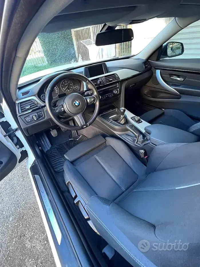 Usata BMW 420 184 CV (135 kW) 2014 Bianco Coupé