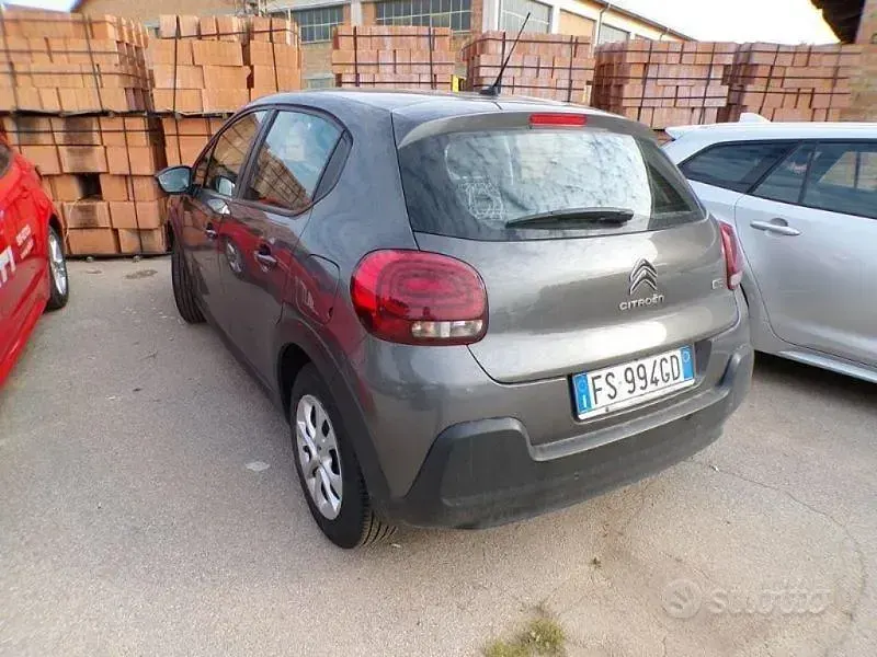 Usata Citroën C3 Feel 82 CV (60 kW) 2018 Grigio Utilitaria
