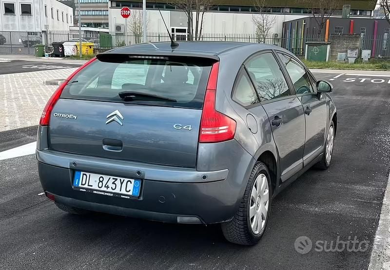 Usata Citroën C4 90 CV (66 kW) 2008 Grigio Berlina
