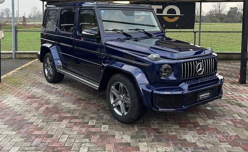 Usata Mercedes G350 244 CV (179 kW) 2017 Blu SUV