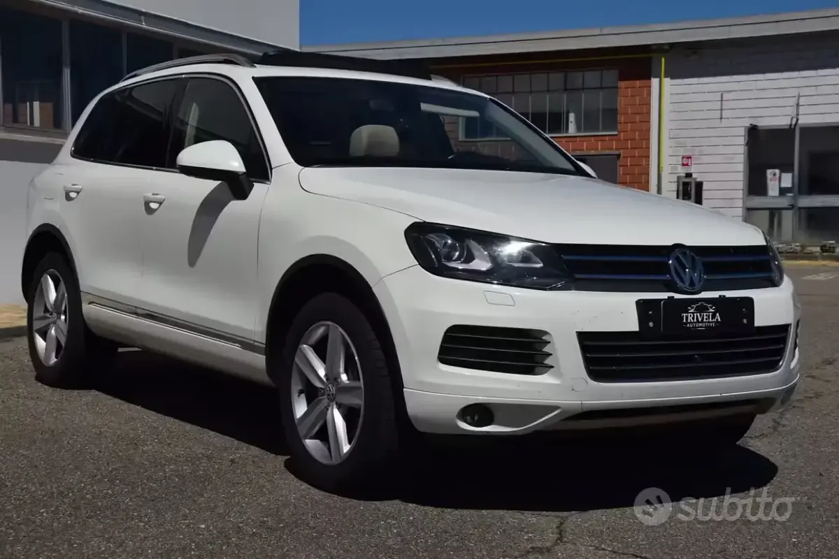 Usata VW Touareg 239 CV (175 kW) 2011 Bianco SUV
