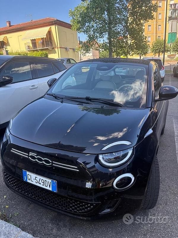 Occasion Fiat 500e La Prima 69 kW (95 ch) 2022 Noir Cabriolet