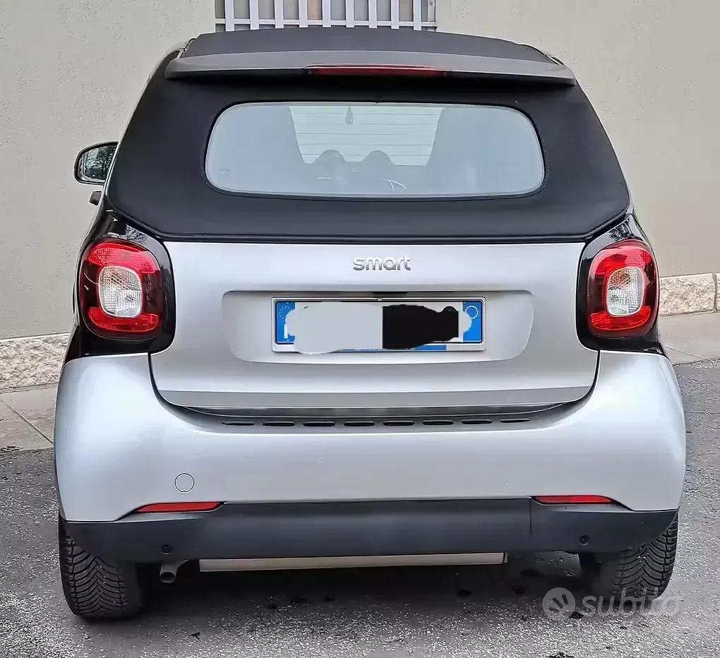 Usata Smart ForTwo Cabrio 71 CV (52 kW) 2017 Grigio Cabrio