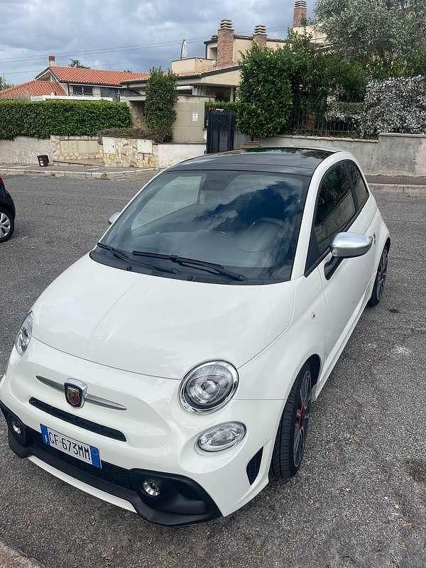 Usata Abarth 595 Turismo 165 CV (121 kW) 2021 Bianco Utilitaria