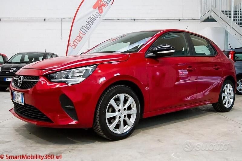 Usata Opel Corsa Edition 75 CV (55 kW) 2022 Rosso Utilitaria