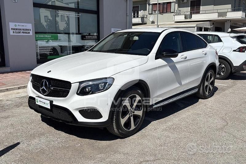 Usata Mercedes GLC250 Executive 204 CV (150 kW) 2017 Bianco Coupé