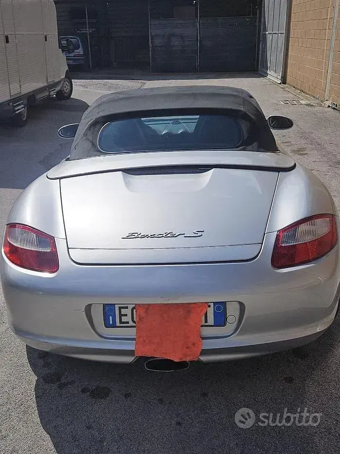 Usata Porsche Boxster S 239 CV (175 kW) 2005 Grigio Cabrio