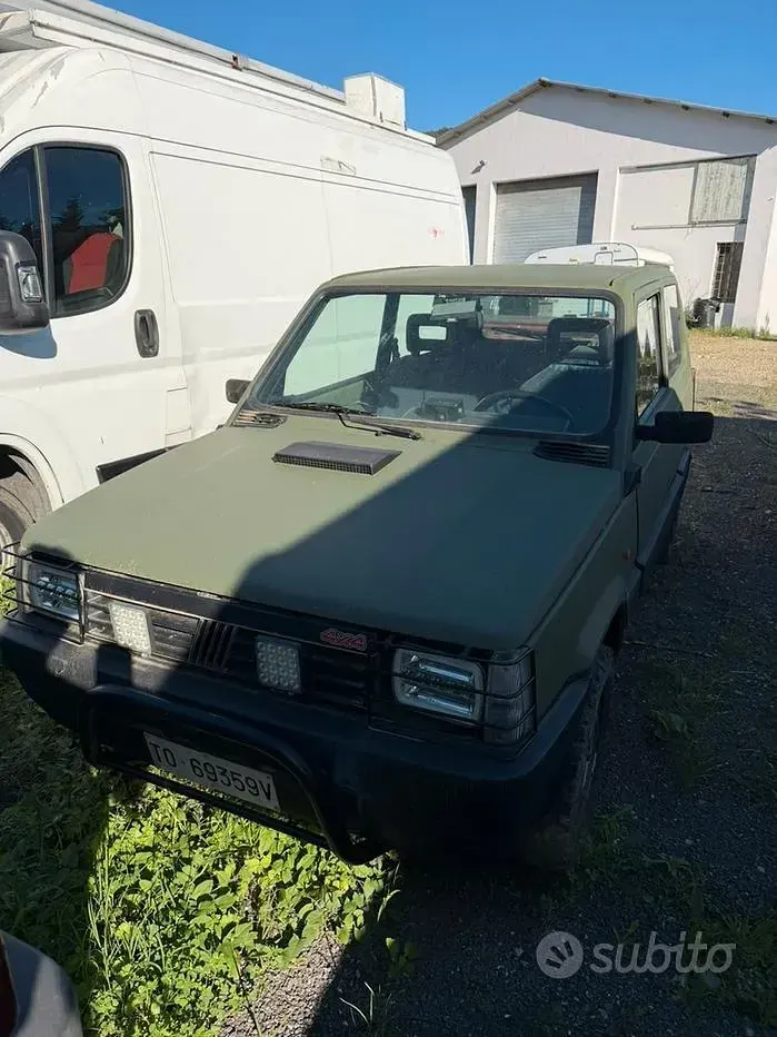 Usata Fiat Panda 4x4 Club 50 CV (36 kW) 1993 Verde Utilitaria