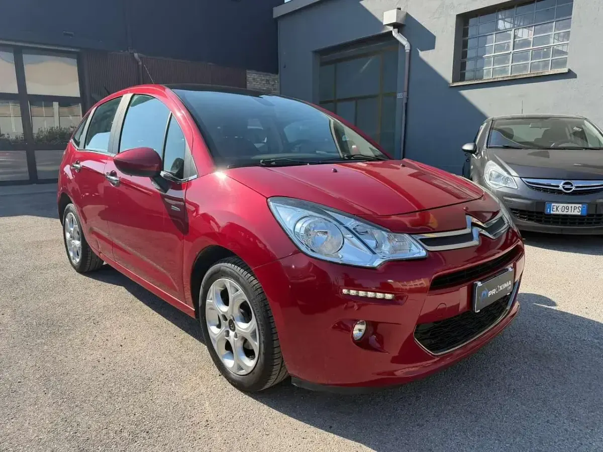 Usata Citroën C3 Exclusive 82 CV (60 kW) 2014 Rosso Berlina