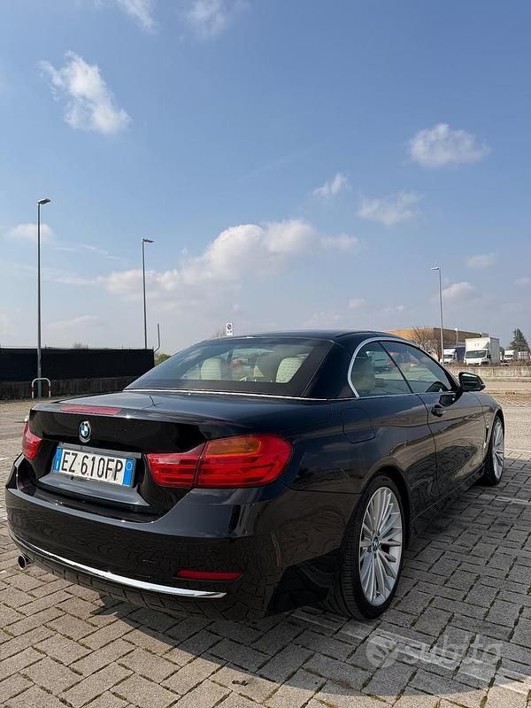 Usata BMW 420 Luxury Line 184 CV (135 kW) 2015 Nero Coupé