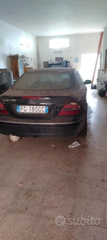 Usata Mercedes CLK270 2003 Nero Coupé