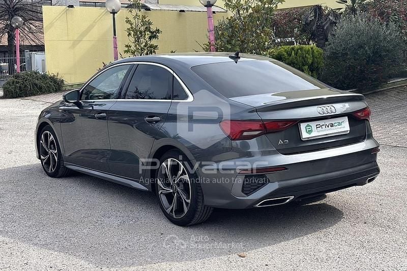 Usata Audi A3 S-Line 150 CV (110 kW) 2023 Grigio Berlina