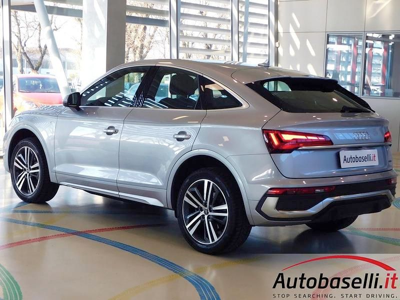 Usata Audi Q5 Sportback S-Line 204 CV (150 kW) 2021 Silver met SUV