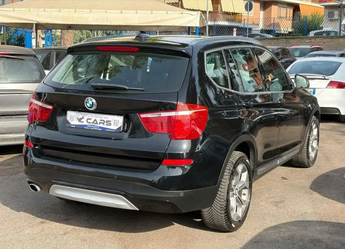 Usata BMW X3 190 CV (139 kW) 2015 Nero SUV