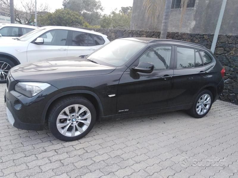 Usata BMW X1 143 CV (105 kW) 2011 Nero SUV