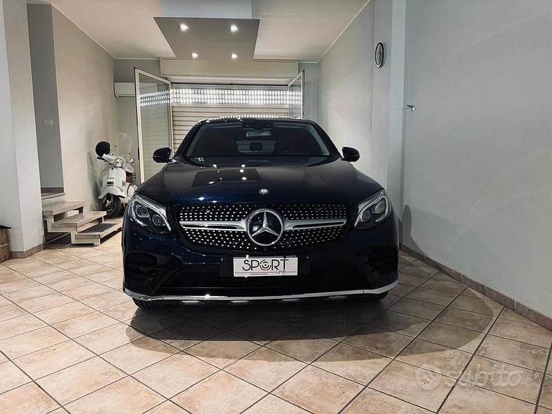 Usata Mercedes GLC220 Premium 170 CV (125 kW) 2017 Blu Coupé
