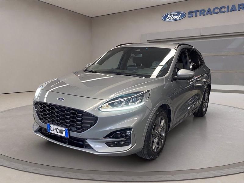 Argento Usata 2022 Ford Kuga ST-Line SUV | 21.900 € (Buon prezzo) - Immagine 1/4