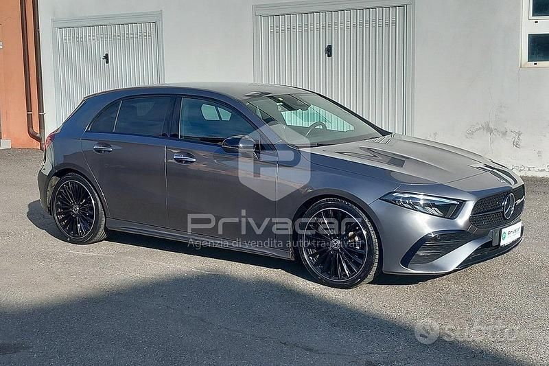 Usata Mercedes A180 Advanced Plus 116 CV (85 kW) 2023 Grigio Utilitaria