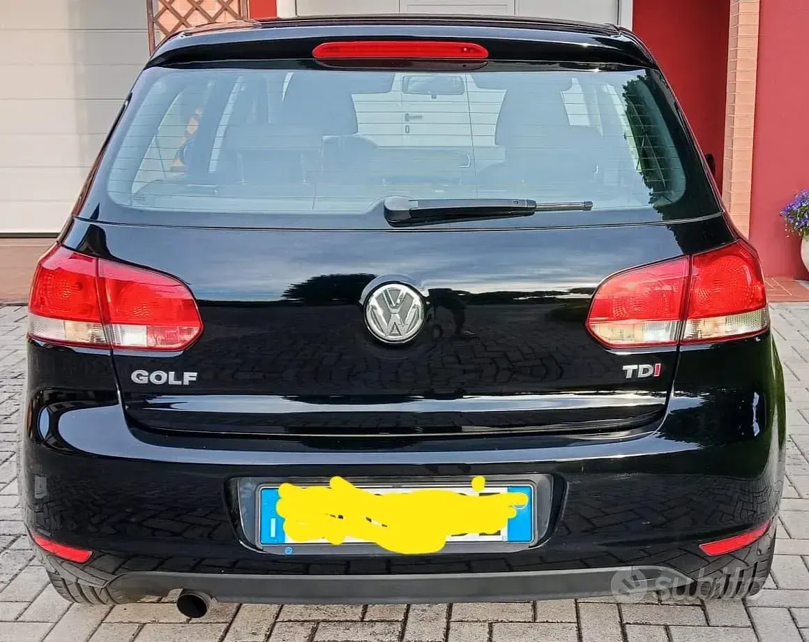 Usata VW Golf VII United 105 CV (77 kW) 2012 Nero Berlina