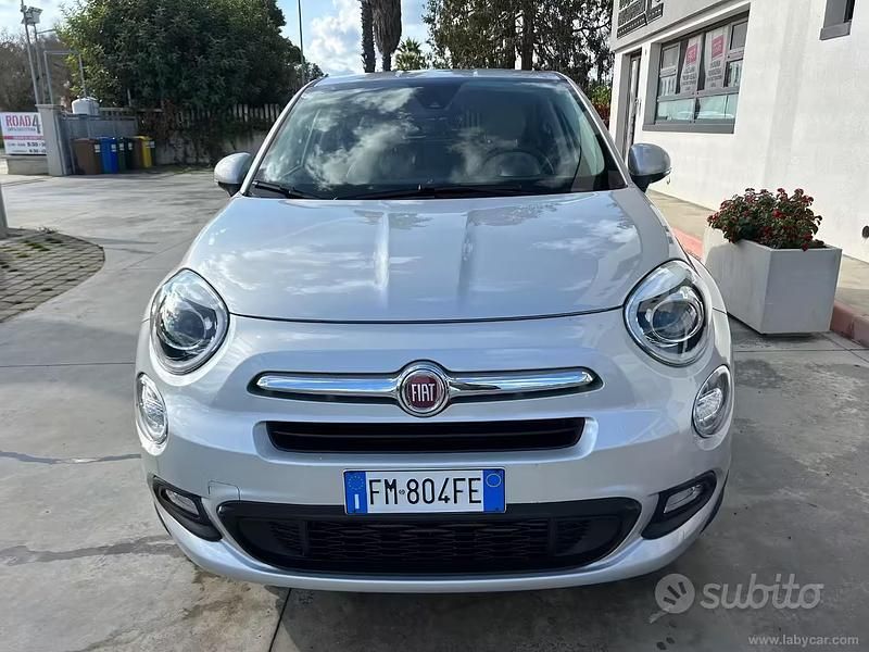 Usata Fiat 500X Lounge 120 CV (88 kW) 2017 Argento SUV