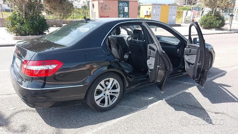 Usata Mercedes E220 2012 Nero Berlina
