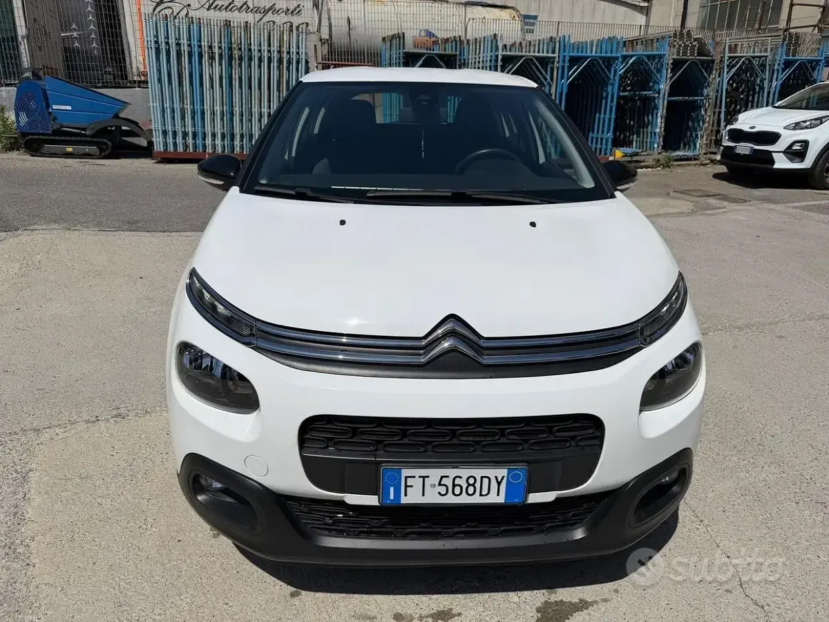Usata Citroën C3 PureTech 110 CV (80 kW) 2018 Bianco Utilitaria